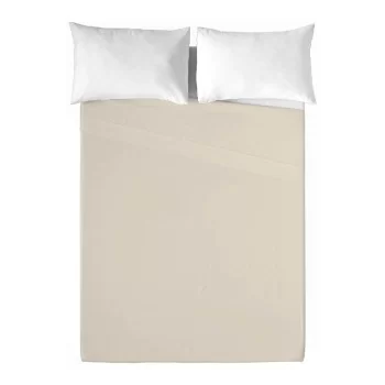 Top sheet Naturals Beige 210 x 270 cm (Double) 2