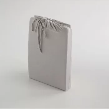 Fitted bottom sheet Naturals ELBA Light grey 135 x 200... 2