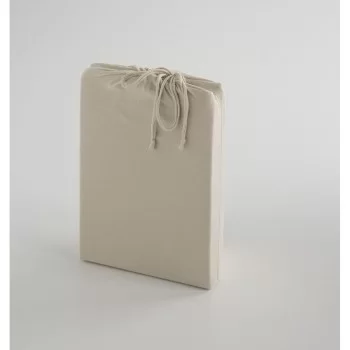 Fitted bottom sheet Naturals ELBA Beige 135 x 200 (Double) 2