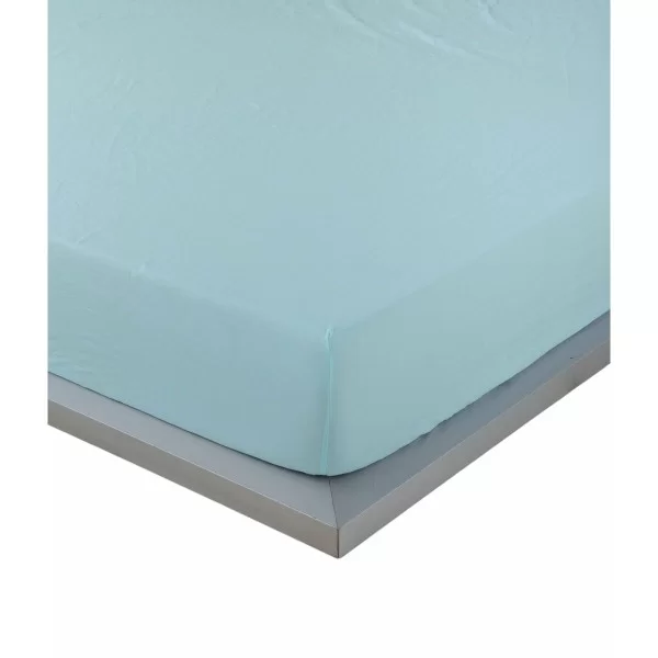 Fitted bottom sheet Naturals Blue 140 x 190/200 cm