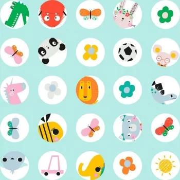 Nordic cover Lemon Ribbon Points Reversible Single (150 x... 2