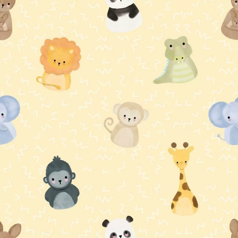 Nordic cover Cool Kids African Yellow Single...