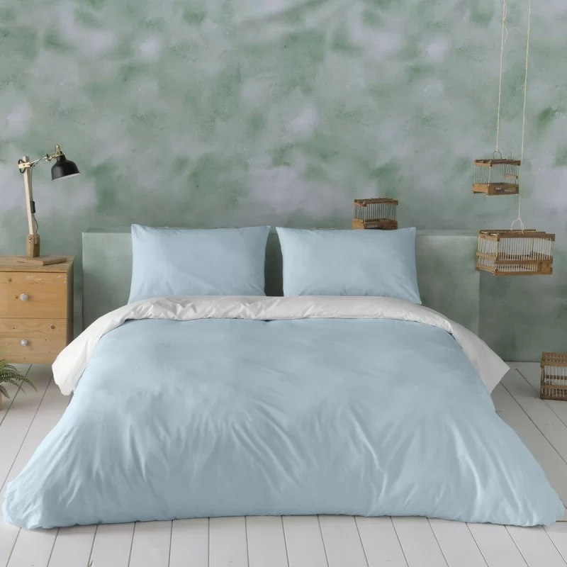 Nordic cover Naturals Reversible Blue White...