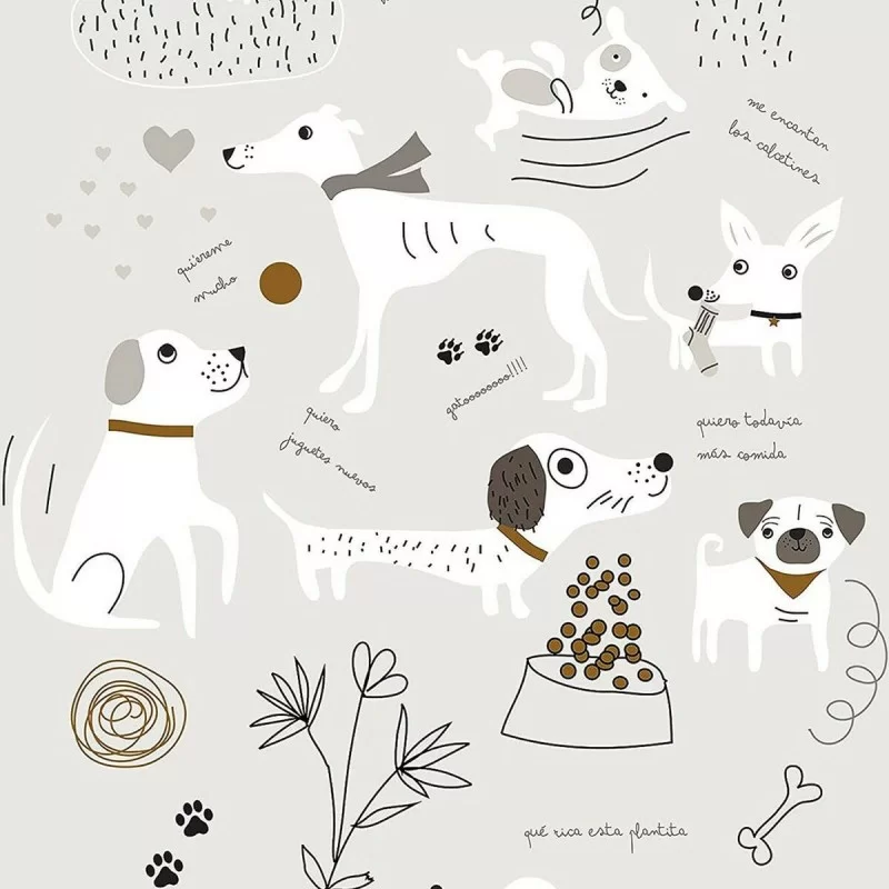 Nordic cover Panzup Dogs King size (240 x 220 cm)