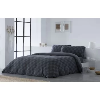 Nordic cover Naturals ELBA Dark grey Double (220 x 220 cm) 2