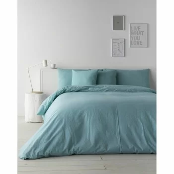 Nordic cover Naturals LINO BLANCO Green 143 x 200 cm 2