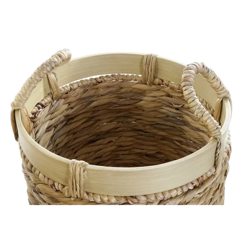 Basket set DKD Home Decor Bamboo Tropical...