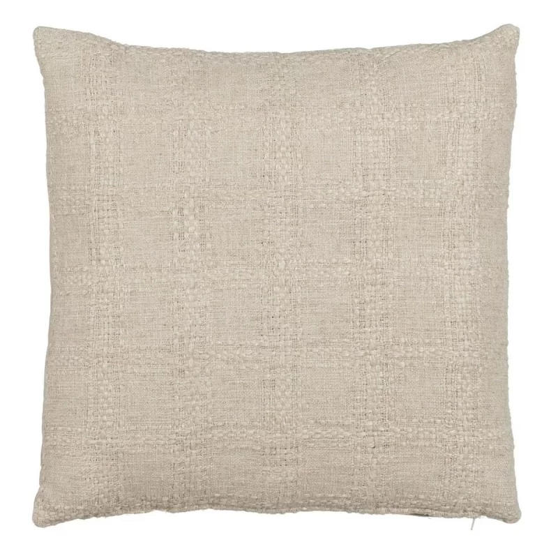 Cushion Cotton Linen Grey 50 x 50 cm
