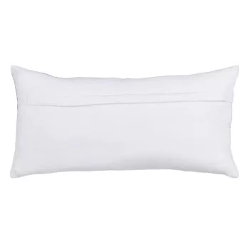 Cushion Cotton Grey Pink 30 x 60 cm 2