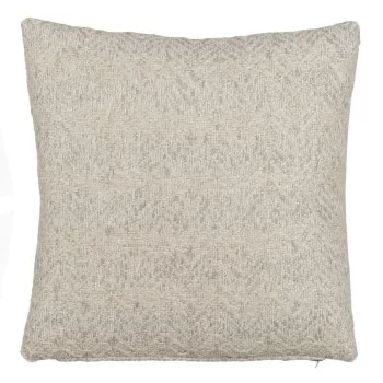 Cushion Cotton Linen Grey 50 x 50 cm