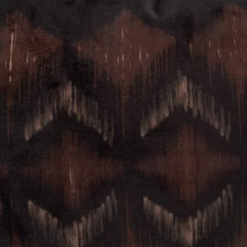 Cushion Brown Black Velvet 50 x 30 cm 2