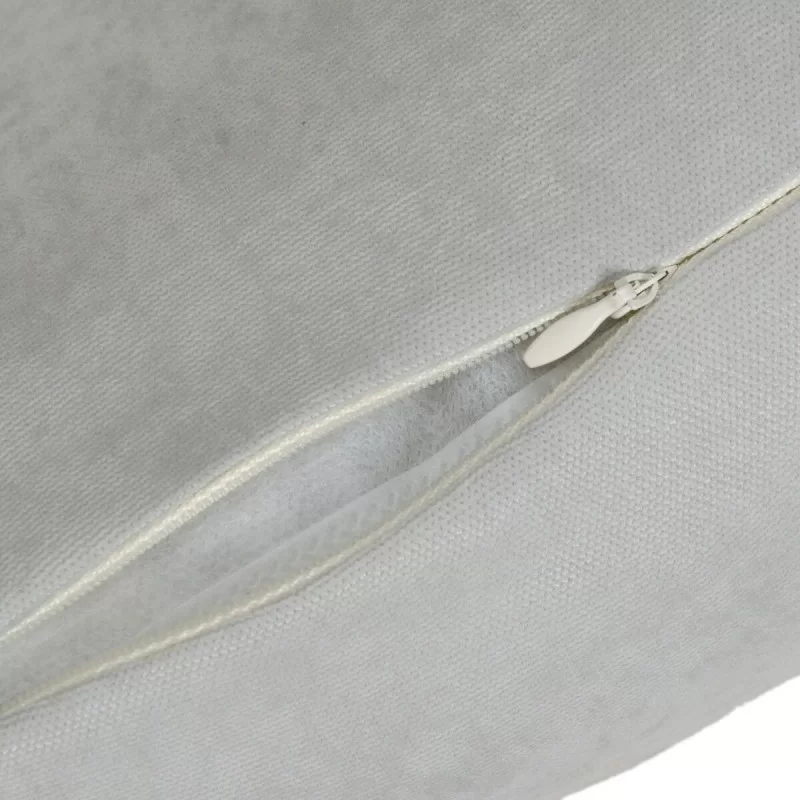 Cushion Polyester Grey 45 x 30 cm