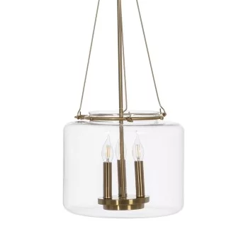 Ceiling Light Golden Crystal Iron 220-240 V 35 x 35 x 72 cm