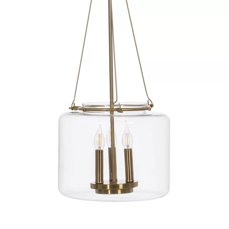Ceiling Light Golden Crystal Iron 220-240 V 35 x 35 x 72 cm