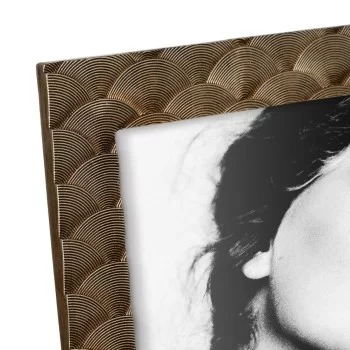 Photo frame Golden Polyresin 17,2 x 1,5 x 22,3 cm 2