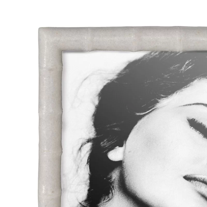 Photo frame White Polyresin 18,2 x 2,3 x 23 cm