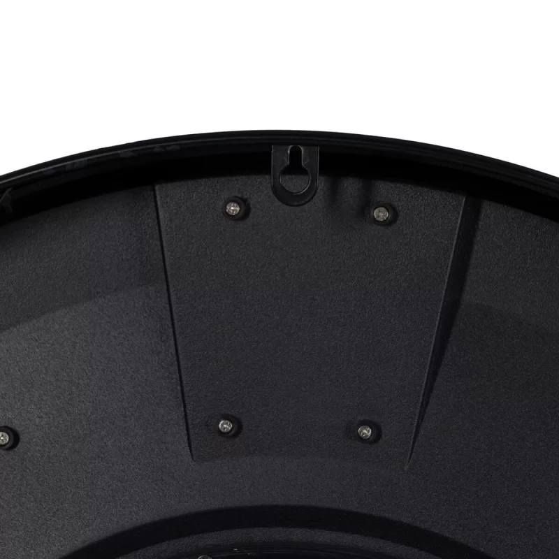 Wall Clock Black Golden Crystal Iron 59 x 8,5 x...