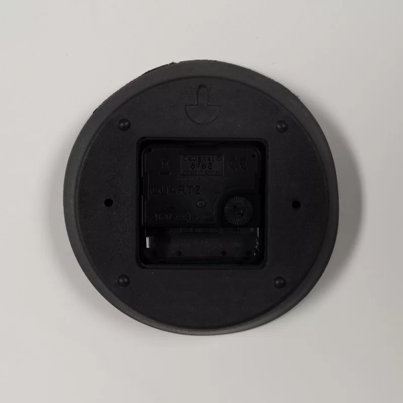 Wall Clock World Map White Black Iron 70 x 70 x...