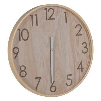 Wall Clock Natural Wood 60 x 60 x 5,5 cm 2