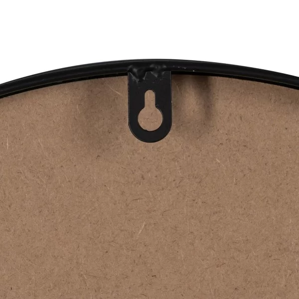 Wall Clock White Black Iron 46 x 46 x 6 cm