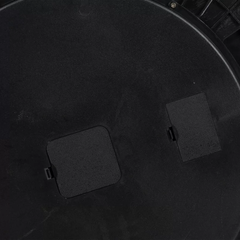 Wall Clock Grey Crystal Iron 69,5 x 9 x 69,5 cm...