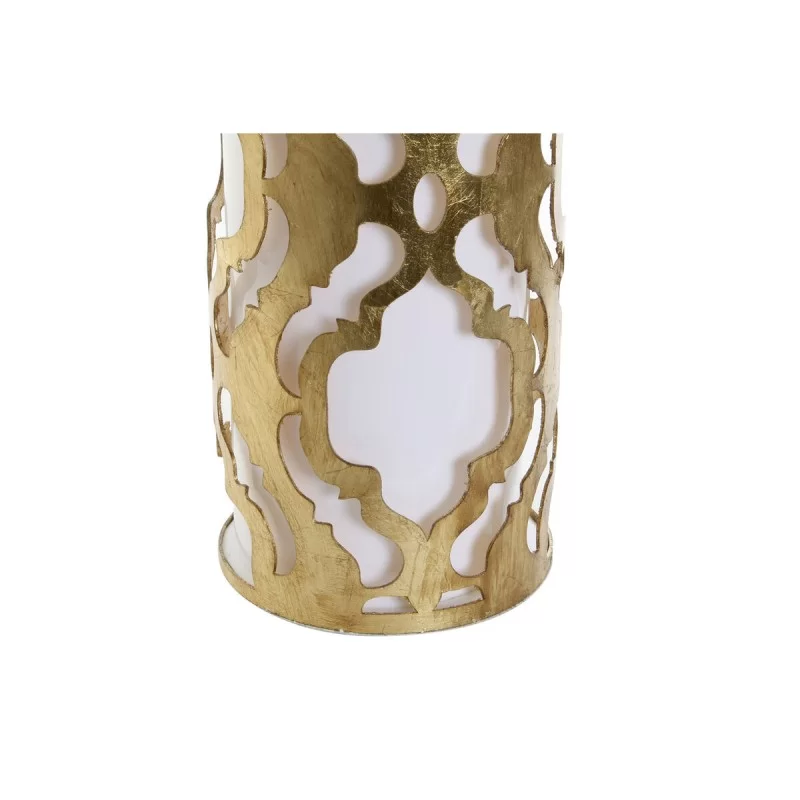 Desk lamp DKD Home Decor White Golden PVC Metal...