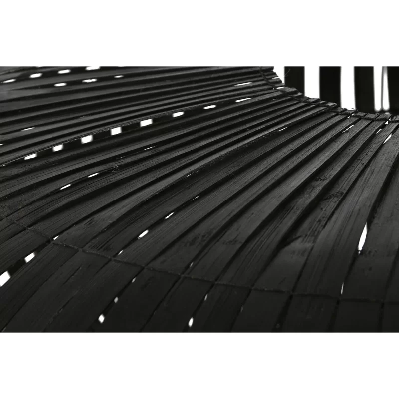 Lamp Shade Home ESPRIT Black Bamboo 80 x 80 x...