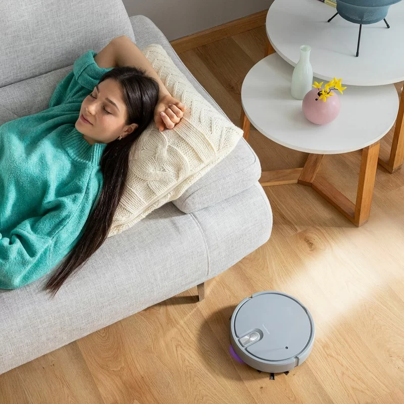 Multifunction 5-in-1 Rechargeable Robot Vacuum...