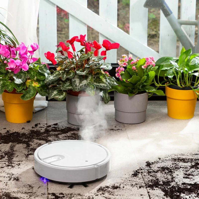 Multifunction 5-in-1 Rechargeable Robot Vacuum...