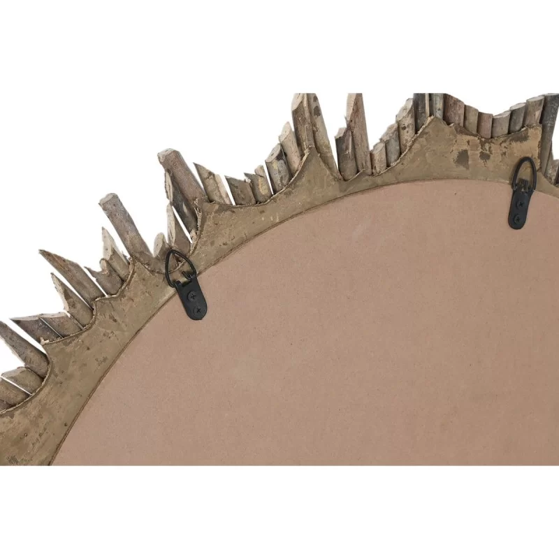 Wall mirror Home ESPRIT Natural Mirror Trunks...