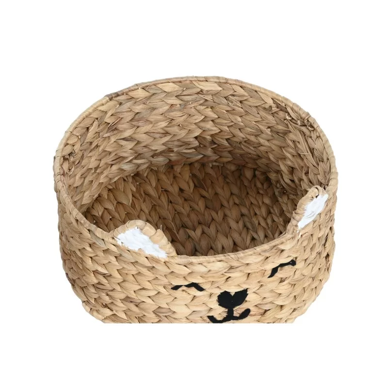 Basket set DKD Home Decor animals 40 x 40 x 25 cm