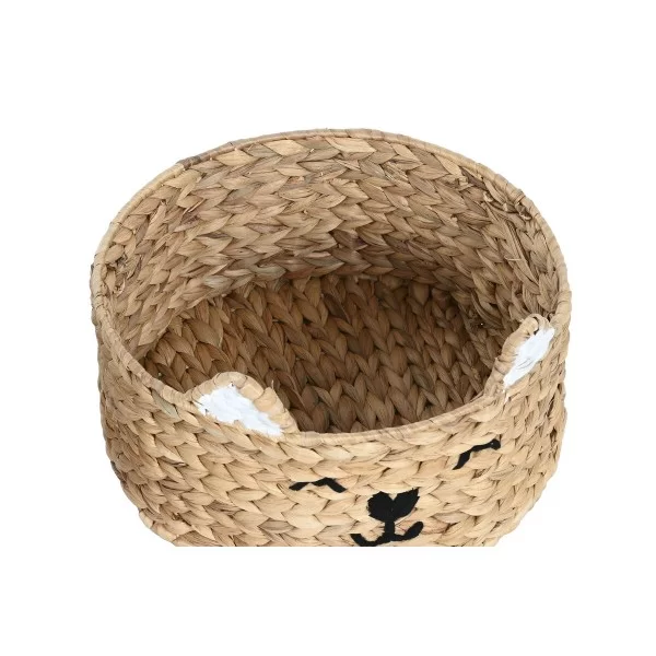 Basket set DKD Home Decor animals 40 x 40 x 25 cm