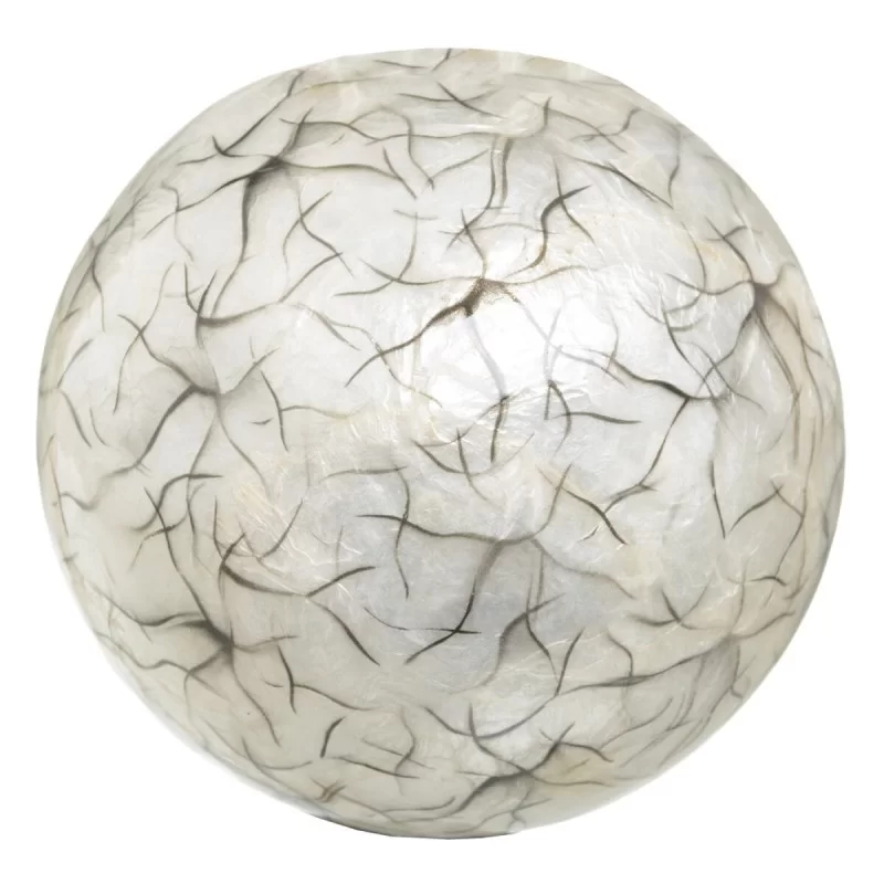 Balls CAPIZ Decoration Black White 10 x 10 x 10...