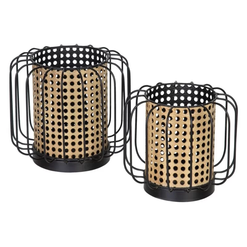 Candleholder 18,5 x 18,5 x 16,5 cm Natural...