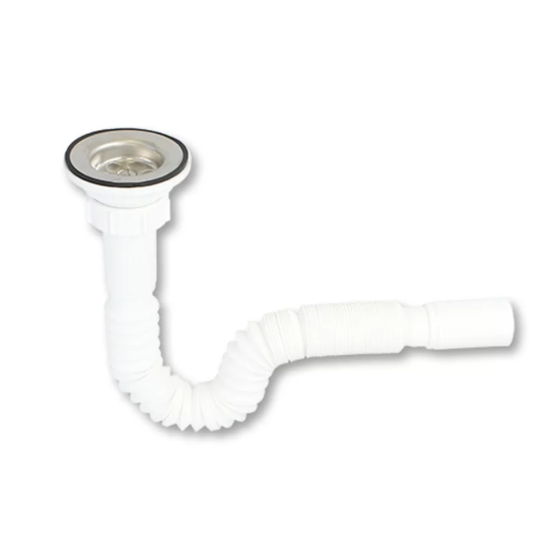 Washbasin Siphon Fontastock articulated White...