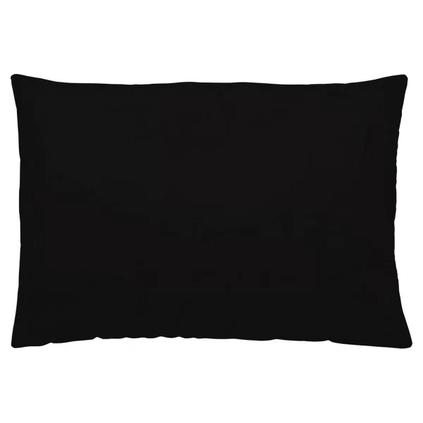 Pillowcase Naturals Black (45 x 110 cm)