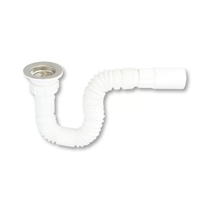 Washbasin Siphon Fontastock articulated White...