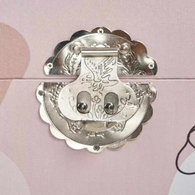 Set of Chests 65 x 38 x 35 cm Canvas DMF (3...