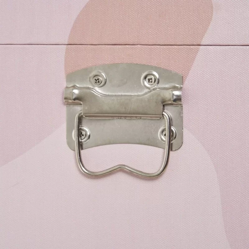 Set of Chests 65 x 38 x 35 cm Canvas DMF (3...