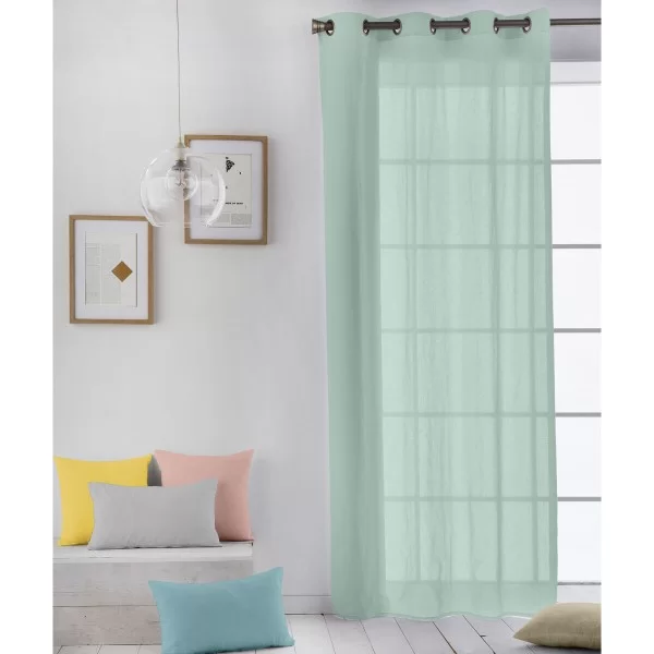 Curtain Naturals Green 200 x 260 cm