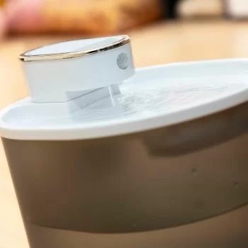 Rechargeable Cat Water Fountain with Sensor Refopet...
