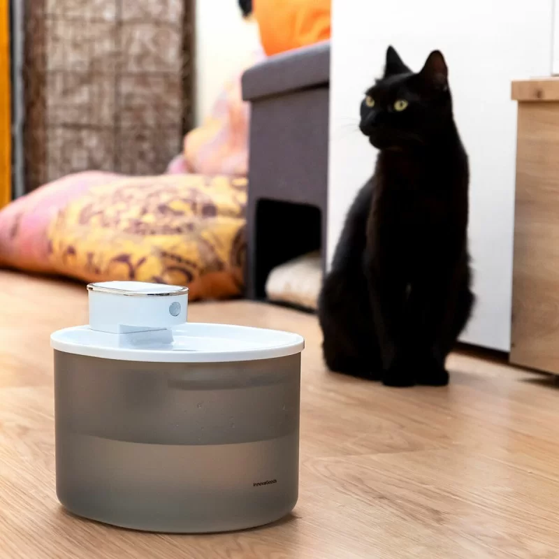 Rechargeable Cat Water Fountain with Sensor...
