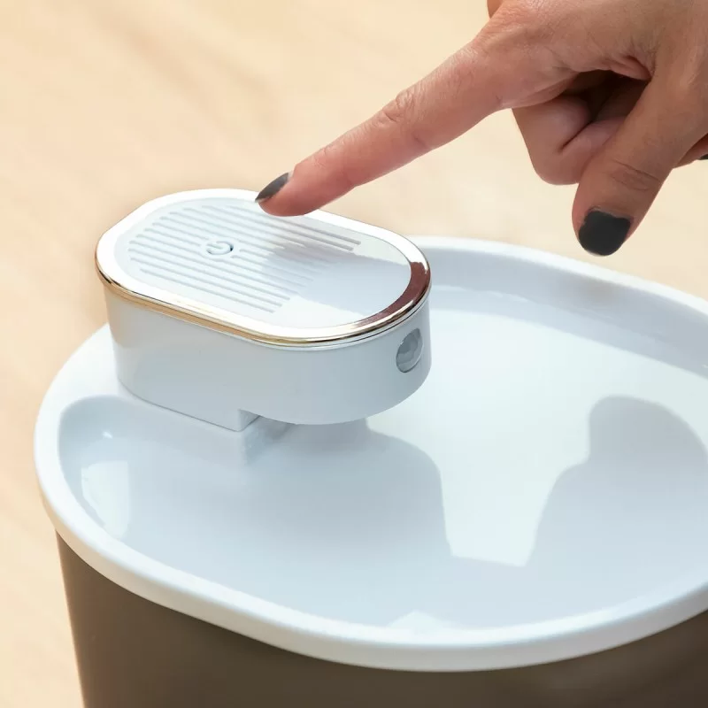 Rechargeable Cat Water Fountain with Sensor...