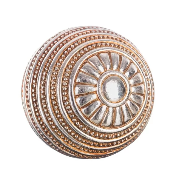 Balls Decoration Silver 10 x 10 x 10 cm (8 Units)