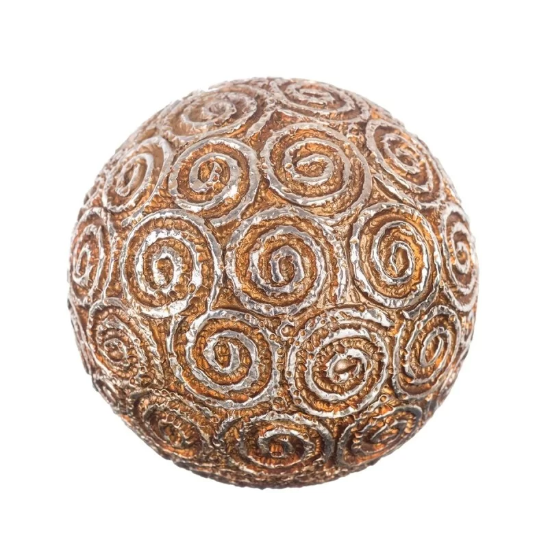 Balls Decoration Silver 10 x 10 x 10 cm (8 Units)