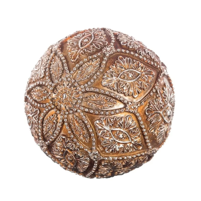 Balls Decoration Silver 10 x 10 x 10 cm (8 Units)