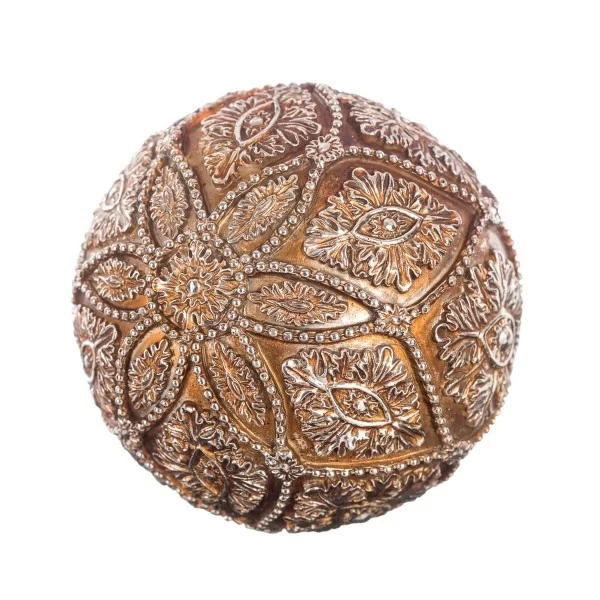 Balls Decoration Silver 10 x 10 x 10 cm (8 Units)