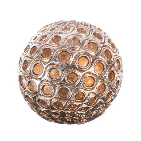 Balls Decoration Silver 10 x 10 x 10 cm (8 Units)
