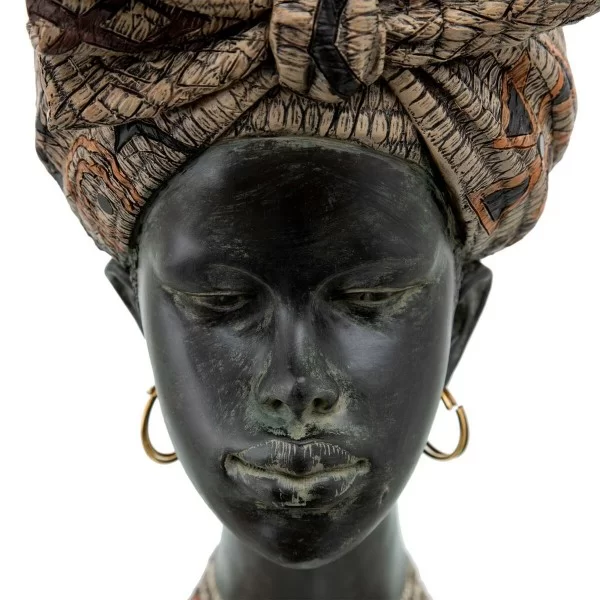 Decorative Figure 27 x 23,5 x 52 cm African Woman