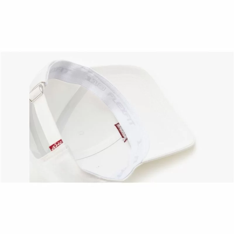 Sports Cap Levi's Housemark Flexfit White One...